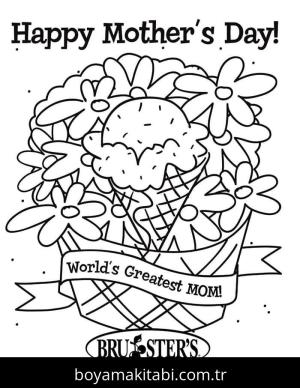 Anneler Günü Boyama