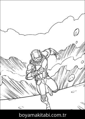 Ant Man boyama sayfası – ücretsiz yazdır, boyama etkinliği