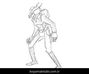 Ant Man boyama sayfası – okul öncesi, evde etkinlik