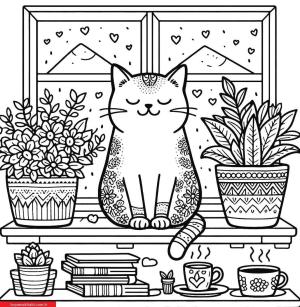Anti Stres boyama sayfası, coloring page, ,