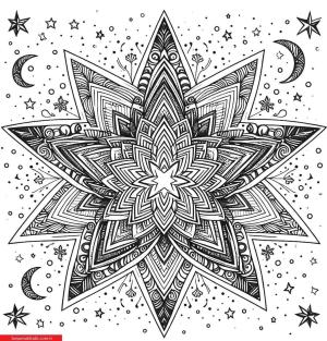 Anti Stres boyama sayfası, coloring page, ,