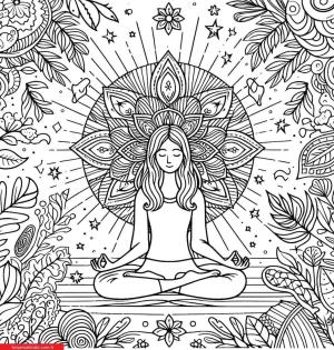 Anti Stres boyama sayfası, coloring page, ,