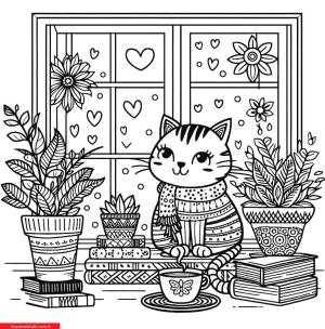 Anti Stres boyama sayfası, coloring page, ,