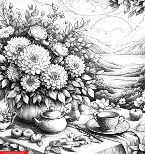 Anti Stres boyama sayfası, coloring page, ,