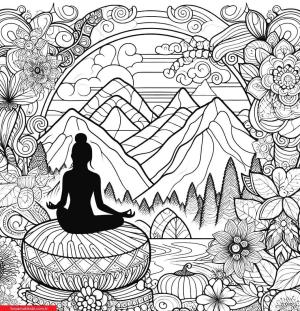 Anti Stres boyama sayfası, coloring page, ,