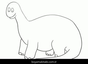 Apatosaurus Dinazor Boyama