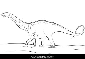 Apatosaurus Dinazor Boyama