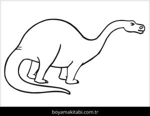 Apatosaurus Dinazor boyama sayfası,  coloring page, , Apatosaurus Sauropod Dinosaur
