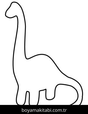 Apatosaurus Dinazor Boyama
