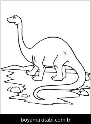 Apatosaurus Dinazor Boyama