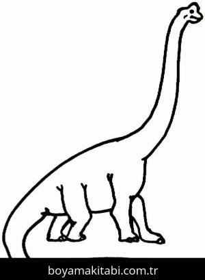 Apatosaurus Dinazor Boyama