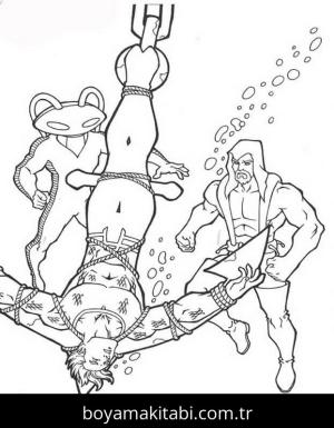 Aquaman boyama sayfası 49661,  coloring page, 