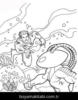 Aquaman boyama sayfası 49656,  coloring page, 