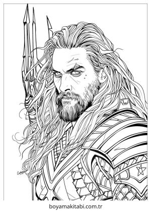 Aquaman Boyama
