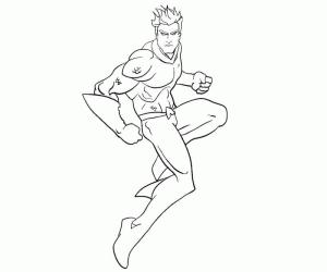 Aquaman boyama sayfası,  coloring page, Güzel Aquaman, 