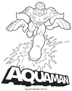 Aquaman Boyama