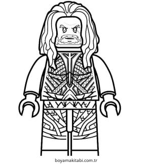 Aquaman Boyama