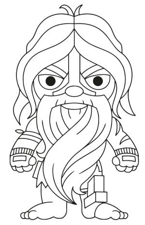 Aquaman boyama sayfası,  coloring page, Aquaman eski Chibi, 