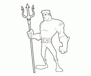 Aquaman boyama sayfası,  coloring page, Çizgi film su Adamı, 