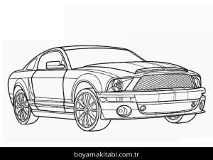 Araba boyama sayfası,  coloring page, 