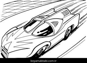 Araba boyama sayfası – eğitici aktivite, yaratıcılık