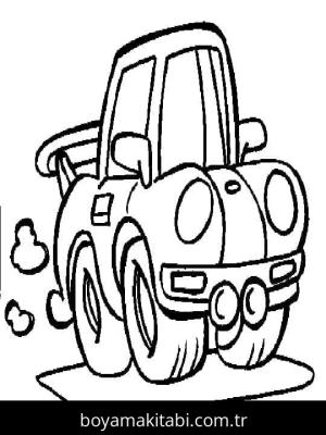 Araba boyama sayfası,  coloring page, 