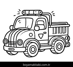 Araba boyama sayfası,  coloring page, 