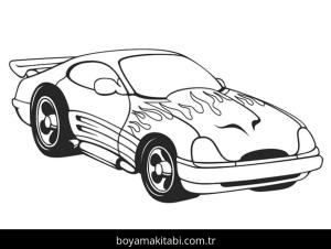 Araba boyama sayfası,  coloring page, 