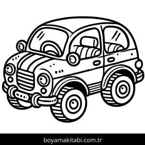 Araba boyama sayfası,  coloring page, 
