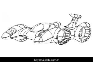 Araba boyama sayfası,  coloring page, 