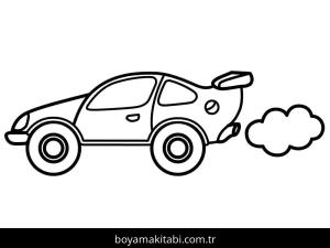 Araba boyama sayfası,  coloring page, 