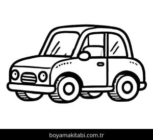 Araba boyama sayfası,  coloring page, 