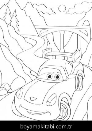 Araba boyama sayfası,  coloring page, 