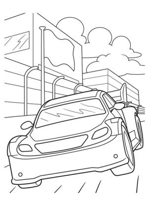 Araba boyama sayfası,  coloring page, Naskar, 