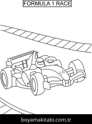 Araba boyama sayfası – yaratıcılığı geliştirir, keyifli zaman