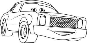 Arabalar 3 boyama sayfası,  coloring page, Mutlu Darrell Cartrip, 