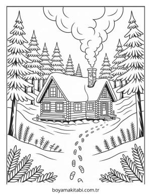 Aralık Ayı boyama sayfası – ücretsiz yazdır, boyama etkinliği