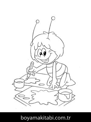 Arı Maya boyama sayfası 49788,  coloring page, 