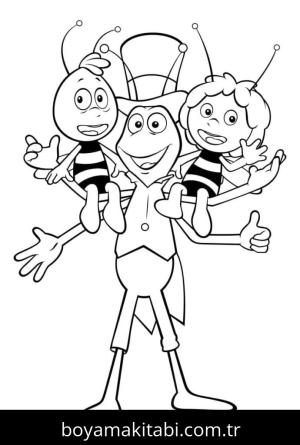 Arı Maya boyama sayfası 49784,  coloring page, 