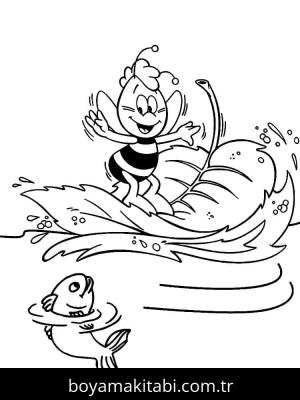 Arı Maya boyama sayfası 49791,  coloring page, 