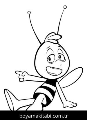 Arı Maya boyama sayfası 49789,  coloring page, 