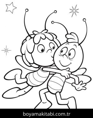 Arı Maya boyama sayfası 49799,  coloring page, 