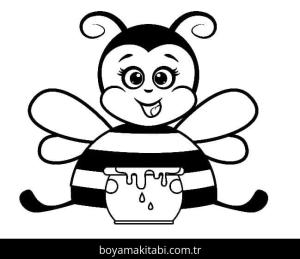 Arı boyama sayfası 49745,  coloring page, 