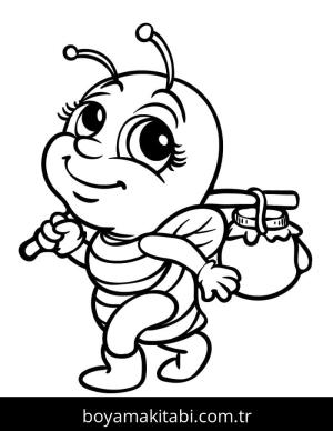 Arı boyama sayfası 49741,  coloring page, 