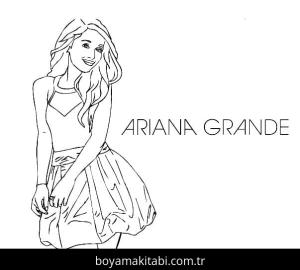 Ariana Grande boyama sayfası 49828,  coloring page, 