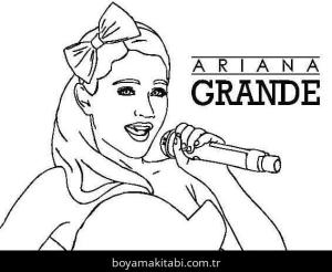 Ariana Grande boyama sayfası 49827,  coloring page, 