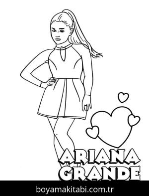 Ariana Grande boyama sayfası 49835,  coloring page, 