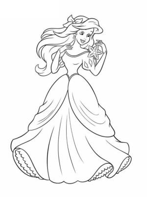 Ariel boyama sayfası, Ariel coloring page, Müthiş Ariel, 