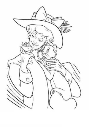 Aristokediler boyama sayfası,  coloring page, Baskı Aristokrat Görüntü Anahat, 