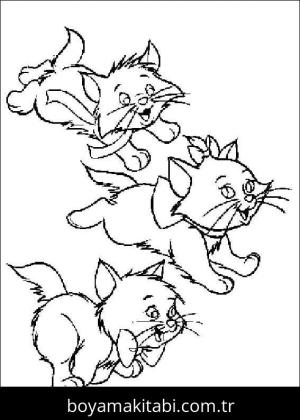 Aristokediler boyama sayfası – eğitici aktivite, yaratıcılık